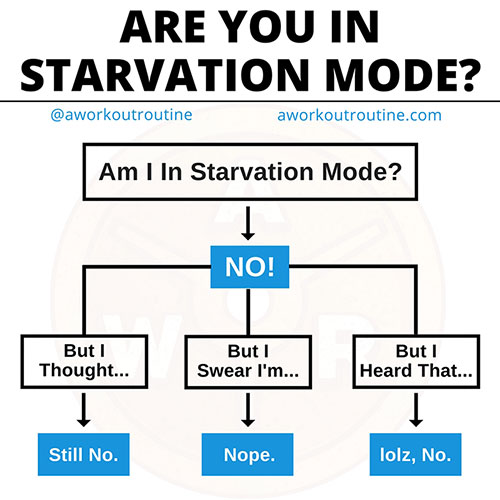Starvation Mode Flowchart